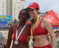 Imagens do primeiro dia de disputa do Troféu Elite 2023/2024, organizado pelo Corpo de Bombeiros Militar do Paraná em Matinhos