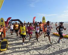Corrida Guarda-Vidas 2024. Praia Brava de Caiobá.
