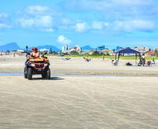 Ação do Corpo de Bombeiros Militar do Paraná no Verão Maior Paraná 2023/2024.