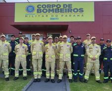 Inauguração do 1º Quartel de Bombeiro Integrado do Paraná, em Ibaiti. 01/02/2024.