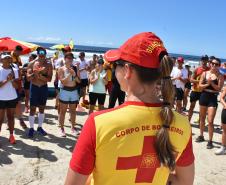 Ronda dos Galáticos, prova de corrida organizada pelo CBMPR no litoral do Paraná. Edição 2024.