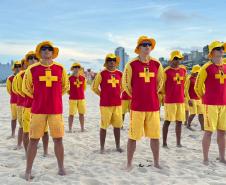 Formatura dos guarda-vidas civis do CBMPR, em 2024.