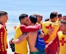 Formatura de guarda-vidas militares do Corpo de Bombeiros Militar do Paraná, 2024.