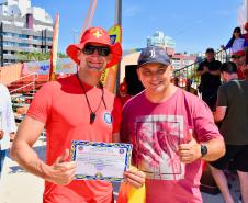 Formatura de guarda-vidas militares do Corpo de Bombeiros Militar do Paraná, 2024.
