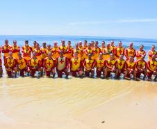 Formatura de guarda-vidas militares do Corpo de Bombeiros Militar do Paraná, 2024.