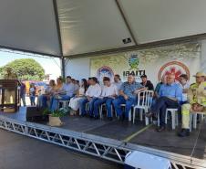 Inauguração do 1º Quartel de Bombeiro Integrado do Paraná, em Ibaiti. 01/02/2024.