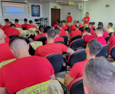 Capacitação sobre prevenção de incêndios voltada a Chefias, Ajudâncias, Fiscais e Vistoriadores das Unidades Operacionais do 2º e 3º CRBMs.