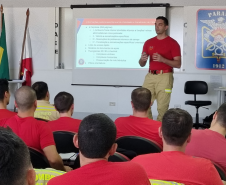 Capacitação sobre prevenção de incêndios voltada a Chefias, Ajudâncias, Fiscais e Vistoriadores das Unidades Operacionais do 2º e 3º CRBMs.