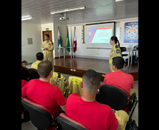 Capacitação sobre prevenção de incêndios voltada a Chefias, Ajudâncias, Fiscais e Vistoriadores das Unidades Operacionais do 2º e 3º CRBMs.