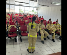 Capacitação sobre prevenção de incêndios voltada a Chefias, Ajudâncias, Fiscais e Vistoriadores das Unidades Operacionais do 2º e 3º CRBMs.