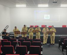 Evento sobre saúde integral realizado pelo CBMPR em 2024 no Dia Internacional da Mulher.