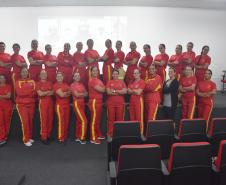 Evento sobre saúde integral realizado pelo CBMPR em 2024 no Dia Internacional da Mulher.