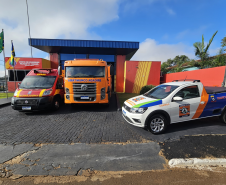 Inauguração do 2º Quartel de Bombeiro Integrado do Paraná, em Manoel Ribas. 26/03/24.
