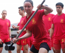 3º sargento Melania Giraldi.