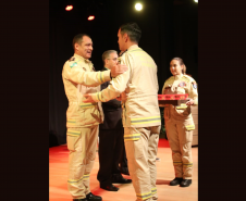 Solenidade de 50 anos do CBMPR em São José dos Pinhais - 6º GB.