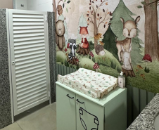 Inauguração da Brinquedoteca do 9º GB do CBMPR. Abril de 2024.