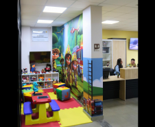 Inauguração da Brinquedoteca do 9º GB do CBMPR. Abril de 2024.