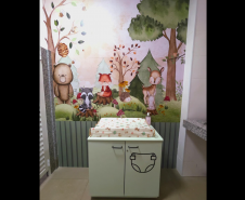 Inauguração da Brinquedoteca do 9º GB do CBMPR. Abril de 2024.