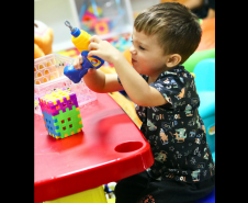 Inauguração da Brinquedoteca do 9º GB do CBMPR. Abril de 2024.