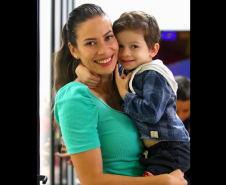 Inauguração da Brinquedoteca do 9º GB do CBMPR. Abril de 2024.