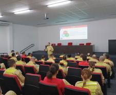 Apresentação do Manual  de Atendimento a Emergência a Pessoas no Espectro Autista, do Major Sinque (CBMPR). Abril 2024.