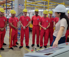 Visita de alunos do 1ºCFO ao Ecoparque, em Cascavel. Abril de 2024.