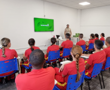 Visita de alunos do 1ºCFO ao Ecoparque, em Cascavel. Abril de 2024.