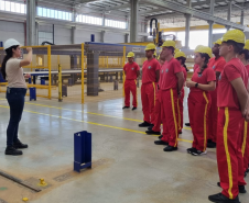 Visita de alunos do 1ºCFO ao Ecoparque, em Cascavel. Abril de 2024.