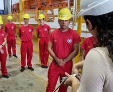 Visita de alunos do 1ºCFO ao Ecoparque, em Cascavel. Abril de 2024.
