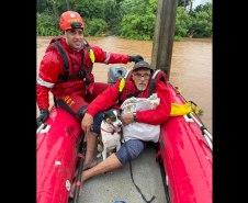 Força-tarefa do Paraná no Rio Grande do Sul. Maio de 2024.