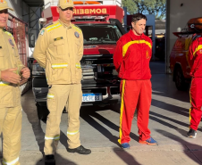 Quarta equipe da força-tarefa do CBMPR parte em auxílio ao RS.