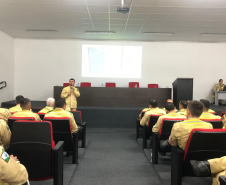Madeira engenheirada: reunião no CBMPR.
