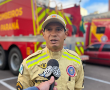 Entrevista coletiva de integrantes da 2ª equipe da força-tarefa em ação no RS. Maio 2024.