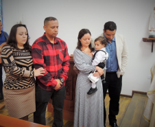 Batizado de Eduardo de Paula Rocha na Capela do CCB. 25 de maio de 2024.