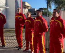 Quarta equipe da força-tarefa do CBMPR parte em auxílio ao RS.