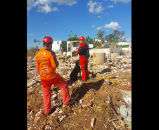 1ª Certificação Nacional de Cães de Busca e Resgate, em Cianorte. Maio de 2024.