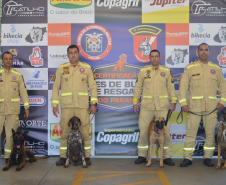 1ª Certificação Nacional de Cães de Busca e Resgate, em Cianorte. Maio de 2024.