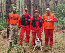 1ª Certificação Nacional de Cães de Busca e Resgate, em Cianorte. Maio de 2024.