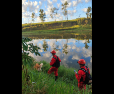 1ª Certificação Nacional de Cães de Busca e Resgate, em Cianorte. Maio de 2024.