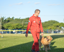1ª Certificação Nacional de Cães de Busca e Resgate, em Cianorte. Maio de 2024.
