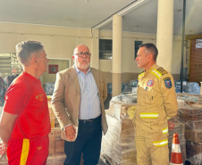 Diretor-geral da Sesa visita o CBMPR.