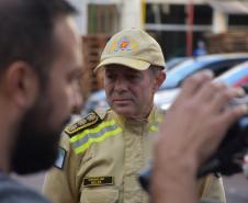 Entrevista coletiva de integrantes da 2ª equipe da força-tarefa em ação no RS. Maio 2024.