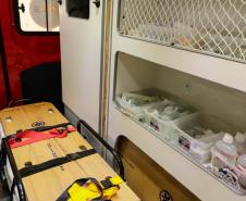 Novas ambulâncias do Siate garantem qualidade no atendimento à população do Paraná.