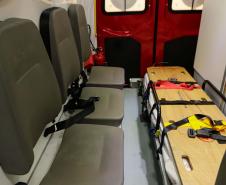 Novas ambulâncias do Siate garantem qualidade no atendimento à população do Paraná.