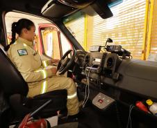 Novas ambulâncias do Siate garantem qualidade no atendimento à população do Paraná.
