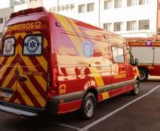 Novas ambulâncias do Siate garantem qualidade no atendimento à população do Paraná.