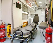Novas ambulâncias do Siate garantem qualidade no atendimento à população do Paraná.