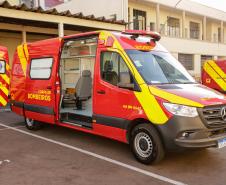 Novas ambulâncias do Siate garantem qualidade no atendimento à população do Paraná.