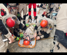 Curso de resposta a desastres preparou equipe do CBMPR para atuar no RS.