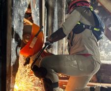 Curso de resposta a desastres preparou equipe do CBMPR para atuar no RS.